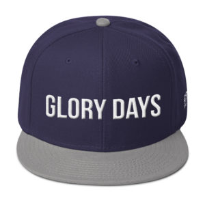 Glory Days Baseball Snapback Hat