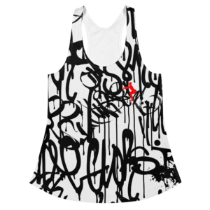 Fiit Juelz Graffiti Women's Racerback Tank