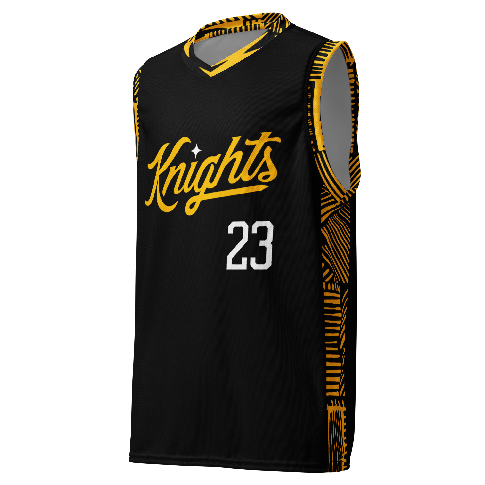 D'KNIGHTS BASKETBALL JERSEY In Progress.