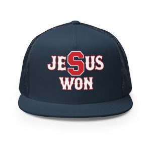 Stepinac Jesus Won Trucker Cap